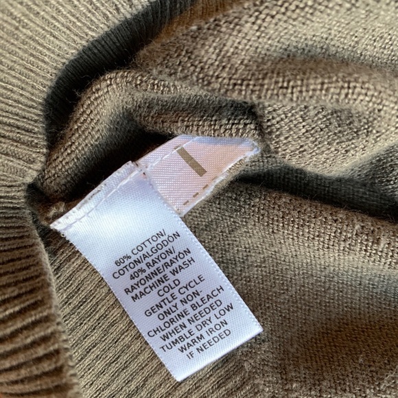 Olive Button-Down Cardigan - Picture 6 of 6